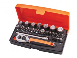 Bahco 1/4in Drive Socket Set (25 Piece) £19.99